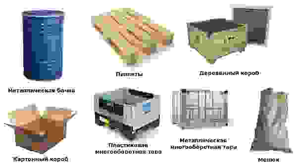 Тара для перевозки грузов в Орле